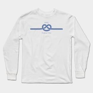 Nautical Overhand Knot by Nuucs Long Sleeve T-Shirt